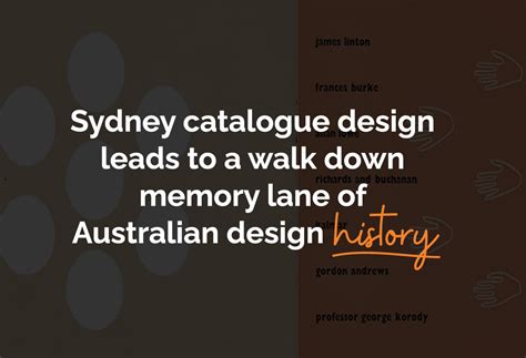 city of sydney catalogue.